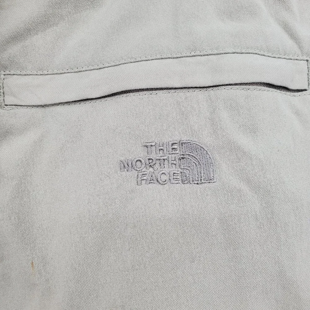 The North Face Hemp Canvas Outdoor Pants Hiking Sports Solid Small Mens Khaki